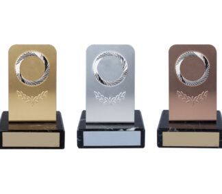 Aluminium statuetter